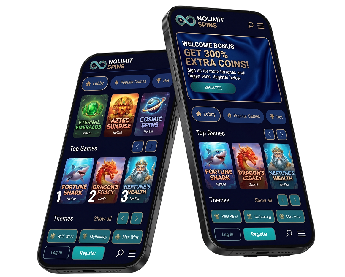 NoLimit Spins on mobile